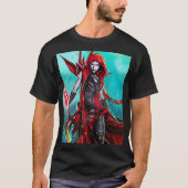 Asajj Ventress – Shadow Assassin of the Sith Tシャツ (正面)