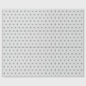 Asanohaの日本のなパターン包装紙 ラッピングペーパー (フラット)