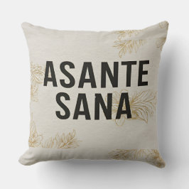 Asante Sana Ivory & Gold Neutral – Gilded Swahili  クッション