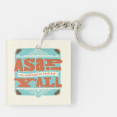 ASAP |できるだけ南 キーホルダー (裏面)