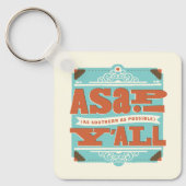 ASAP |できるだけ南 キーホルダー (正面)