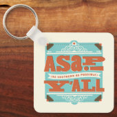ASAP |できるだけ南 キーホルダー (正面)