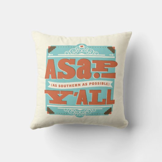 ASAP |できるだけ南 クッション (裏面)