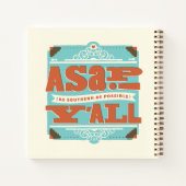 ASAP |できるだけ南 ノートブック (裏面)