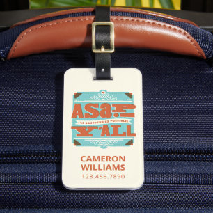 ASAP できるだけ南 ラゲッジタグ