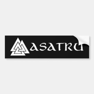 Asatruのバンパーステッカー バンパーステッカー