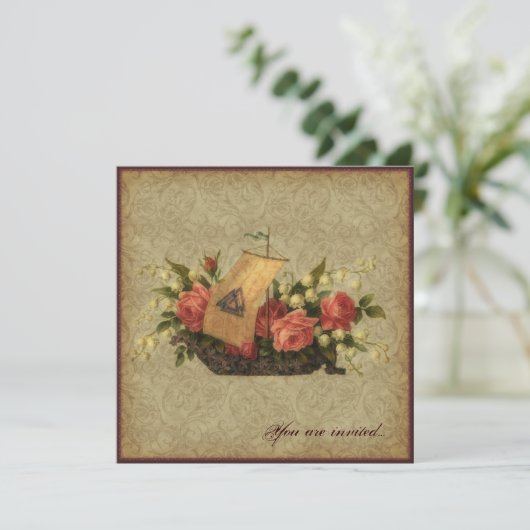 Asatruの花の船 招待状 (スタンド正面)