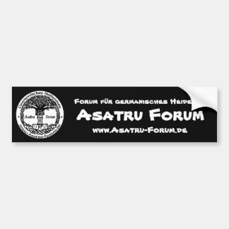 Asatru Forum Logo バンパーステッカー