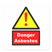 Asbestos warning