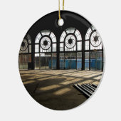 Asbury公園のカジノの回転木馬の家のインテリア セラミックオーナメント (左)