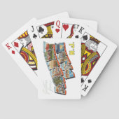 Asbury公園ニュージャージーからの挨拶 トランプ (裏面)