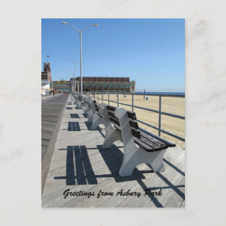 Asbury Park Boardwalkからのご挨拶 ポストカード