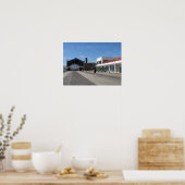 Asbury Park NJ Boardwalk - Casino Building ポスター (キッチン)