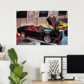 ASC C4コルベットZR1ロードスターの概念 ポスター (ホームオフィス)