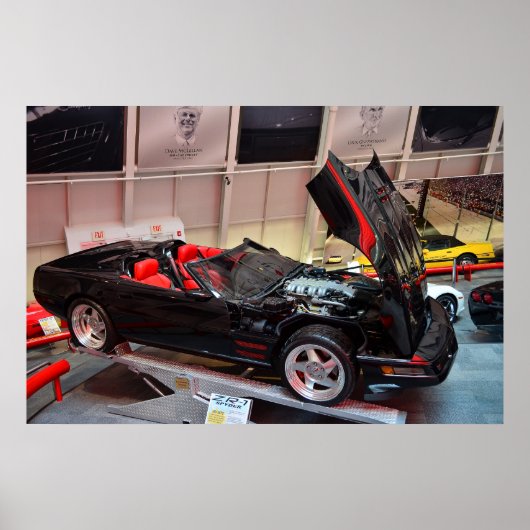 ASC C4コルベットZR1ロードスターの概念 ポスター (正面)