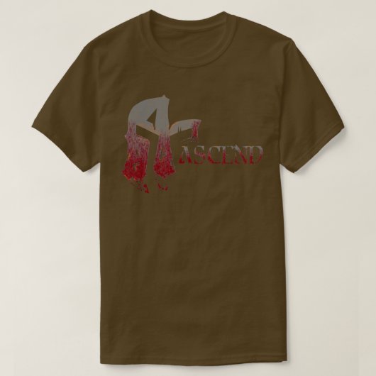 ASCEND血と重ささび Tシャツ (デザイン正面)