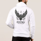 Ascend – ライジングイーグルエンブレム パーカ (裏面)