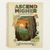 Ascend Higher Mountain Adventure プランナー手帳 (正面)