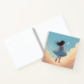Ascend Spiral Notebook gift for her  ノートブック (内部)