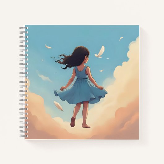 Ascend Spiral Notebook gift for her  ノートブック (正面)