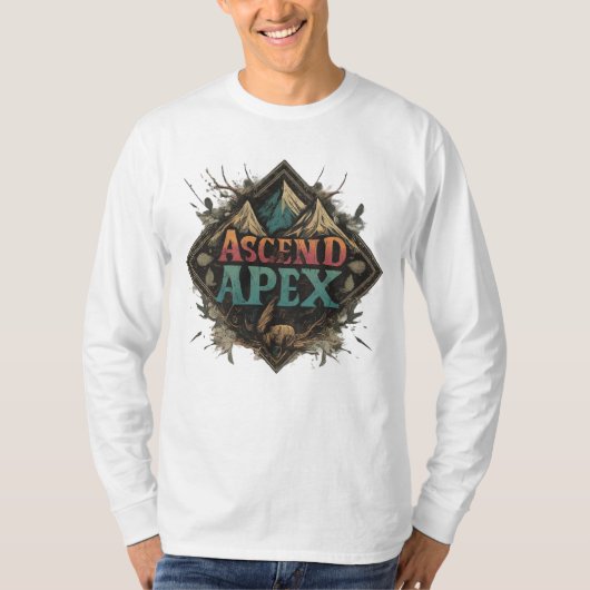 Ascend the Apex Tシャツ (正面)