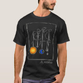 Ascendancy Axxion Abstract Planets Solar System Sp Tシャツ (正面)