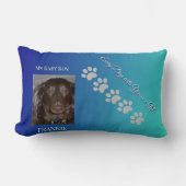 Ascending Pawprints Keepsake ランバークッション (正面)