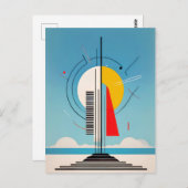  Ascension géométrique, vers l'équilibre cosmique ポストカード (正面/裏面)