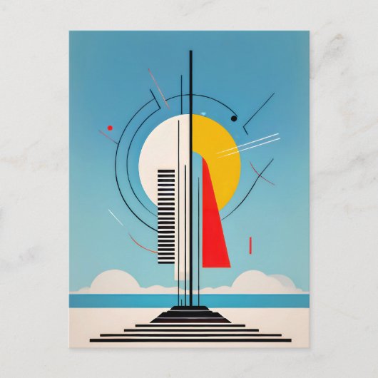  Ascension géométrique, vers l'équilibre cosmique ポストカード (正面)