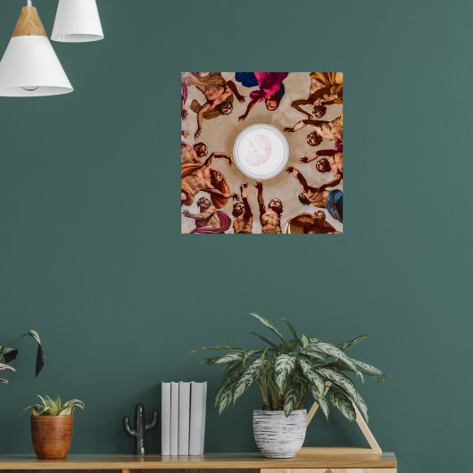 Ascension in Stone: Sicilian Baroque Ceiling of Di ポスター (リビング1)