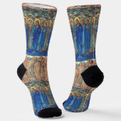 Ascension of Christ by Edward Burne Jones ソックス (傾斜あり)