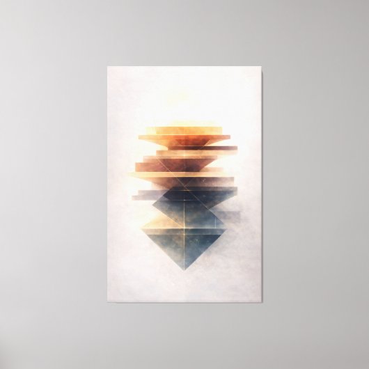 Ascension of Still Light キャンバスプリント (正面)