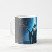 Ascension of the Starborn Priestess: Sci Fi Mug コーヒーマグカップ (正面左)