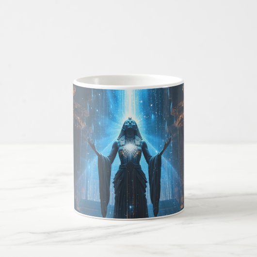 Ascension of the Starborn Priestess: Sci Fi Mug コーヒーマグカップ (中央)