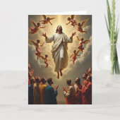 Ascension Scene Greeting Card カード (正面)