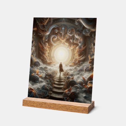 Ascension to the Light アクリルサイン (傾斜)