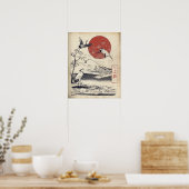 Ascension - Traditional Japanese Streetwear Design ポスター (キッチン)