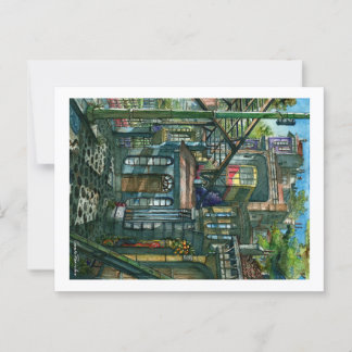 Ascensor al atardecer  ポストカード