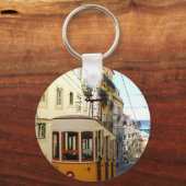 Ascensor da Bica, Lisboa, Portugal キーホルダー (正面)