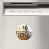 Ascensor da Bica, Lisboa, Portugal マグネット (インサイチュ (食洗機))