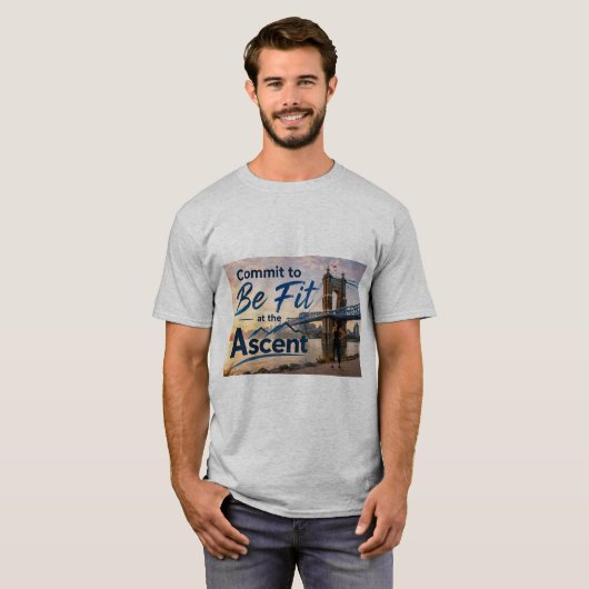 Ascent Wear - Tシャツ - フィットへのコミットメント (正面フル)