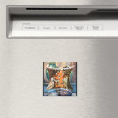 Aschenbrenner と 4 Skins アルバカーキ ニューメキシコ州 マグネット (インサイチュ (食洗機))
