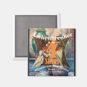 Aschenbrenner と 4 Skins Albuquerque NM マグネット (正面/裏面)