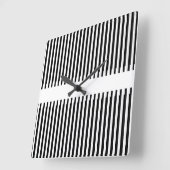 ASCIIアート スクエア壁時計 (傾斜)