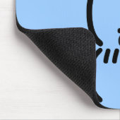 ASCIIウサギ マウスパッド (コーナー)