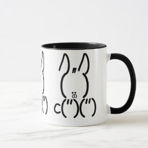 ASCIIウサギ マグカップ