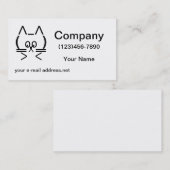 ASCIIネコ 名刺 (正面/裏面)