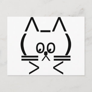 ASCII 猫 ポストカード