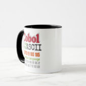 Ascii Cobol プログラミング マシン語 マグカップ (正面左)