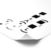 ASCII Unicode対応サングラス フォトプリント (角)